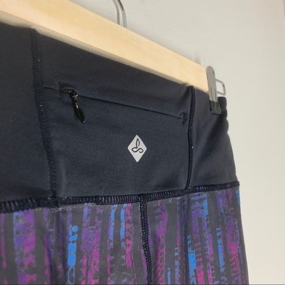 Prana Tatum Capri Leggings Mid Rise Wide Waistband - Picture 6 of 9